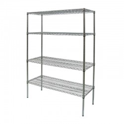 Öztiryakiler Stacking Rack, 4 Grid Tables, 160x50 cm - Öztiryakiler