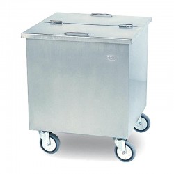 Öztiryakiler Stainless Flour Sugar Trolley, 50x50 cm - Öztiryakiler