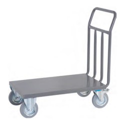 Öztiryakiler Stainless Steel Load Carrying Trolley, 100x75x90 cm - Öztiryakiler
