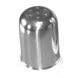 Öztiryakiler Stainless Steel Small Salt Shaker, Stainless - Öztiryakiler