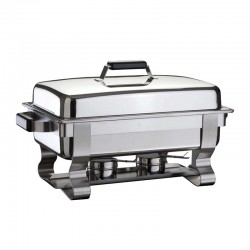 Öztiryakiler Standing Chafing Dish, GN 1/1, 35x64 cm, Gel Fuelled - Öztiryakiler