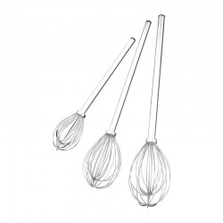 Öztiryakiler Steel Wire Whisk with Stainless Steel Handle, No:2 - Öztiryakiler