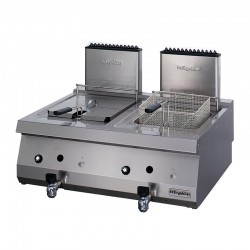 Öztiryakiler Фритюрница для плиты, 12+12 л, газ - Öztiryakiler