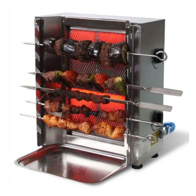 Öztiryakiler Super Mini Grill with 2 Radians, Gas - 1