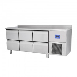 Öztiryakiler TA 370 NMV Horizontal Refrigerator, 6 Drawers, 457 L - Öztiryakiler