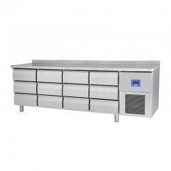 Öztiryakiler TA 460 NMV Horizontal Bench Type Refrigerator, 12 Drawers, 518 L - Öztiryakiler