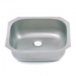 Öztiryakiler Undermould Sink, 34x36 cm, 0.8 mm - Öztiryakiler