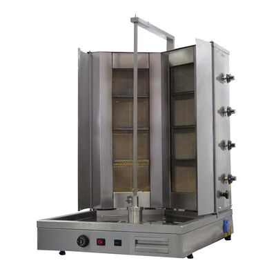 Öztiryakiler V Tipi Arabalı Camlı Döner Ocağı, 8 Radyanlı, Gazlı - 1