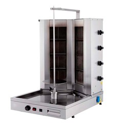 Öztiryakiler V Type Bottom Motorised Rotary Oven, 8 Radius, Gas - Öztiryakiler