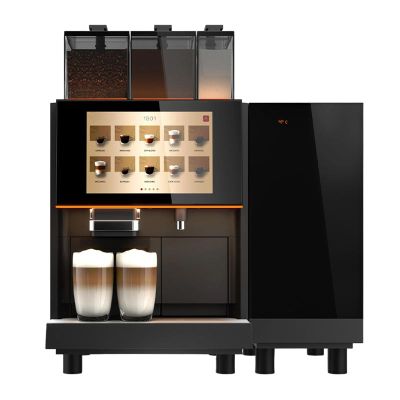Öztiryakiler X580C Full Automatic Espresso Coffee Machine + Milk Cooler Cabinet - Öztiryakiler