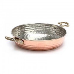 Öztiryakiler Yumurta Sahanı, 14 cm, Bakır - Öztiryakiler