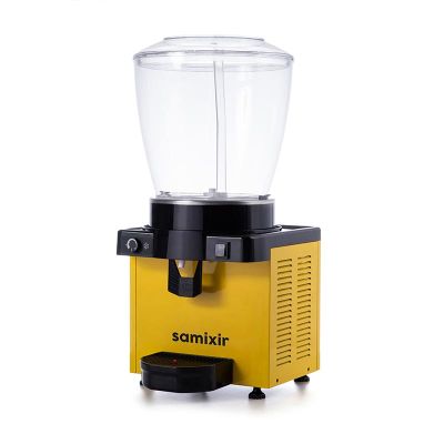 Samixir S22 Panaromik Analog Soğuk İçecek Dispenseri, 22 L, Sarı - 2