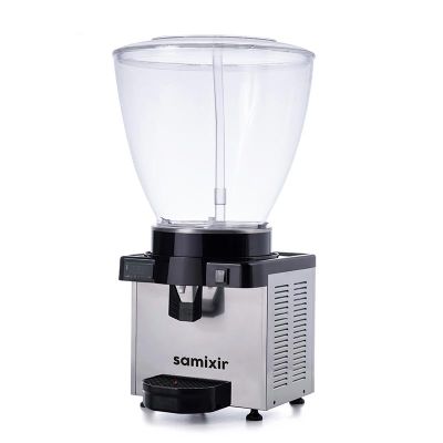 ماكينة مشروبات بانوراما اينوكس 40 لتر مرشة رقمية - Samixir