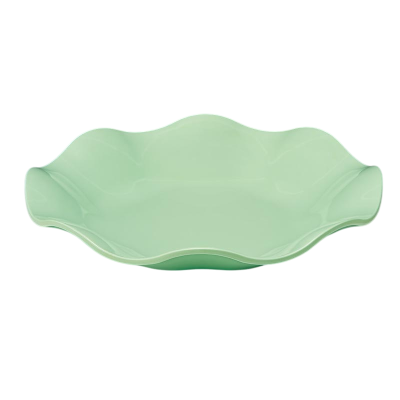 Zicco K-1043 Melamin Papatya Teşhir Tabağı, 45x7 cm, Yeşil - 1