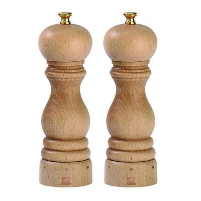 Peugeot Paris U-Select Natural Karabiber+Tuz Değirmeni, 2'li, 18 cm - 1