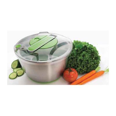 Gurmeaid Paslanmaz Çelik Salata Kurutucu, 6 L - 1