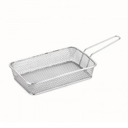 Altınbaşak Paslanmaz Dikdörtgen Fritöz Sepeti, 12x20x4 cm - Altınbaşak