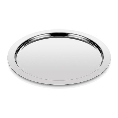 Altınbaşak Paslanmaz Yuvarlak Servis Tepsisi, 35x1 cm - 1