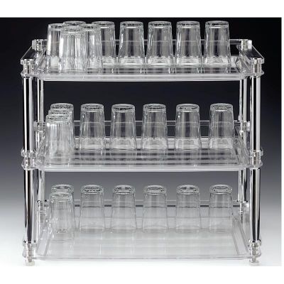 Zicco ZCP-672 Polikarbon Tepsili Bardak Standı, 53x33x h:46 cm - 1