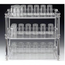 Zicco ZCP-672 Polikarbon Tepsili Bardak Standı, 53x33x46 cm - Zicco