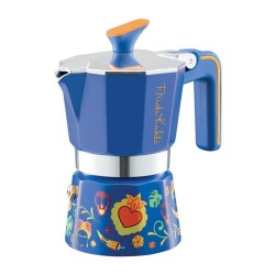 Pedrini Frida Kahlo Moka Pot, 6 чашек, синий - 1