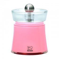 Peugeot Acrylic Bali Salt Mill, 8 cm, Pink - Peugeot