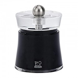 Peugeot Bali Acrylic Pepper Mill, 8 cm, Black - Peugeot