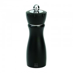 Peugeot Evian Hornbeam Pepper Mill, 16 cm, Matte Black - Peugeot