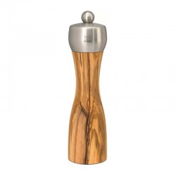 Peugeot Fidji Olive Wood Salt Mill, 20 cm - Peugeot