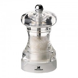 Peugeot Metz Acrylic Salt Mill, 10 cm - Peugeot