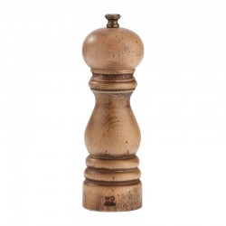 Peugeot Paris Antique Salt Mill, Wood, 18 cm - Peugeot