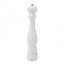 Peugeot Paris Black Pepper Mill, 40 cm, Lacquered, White - Peugeot