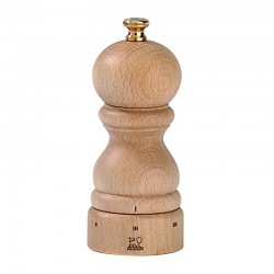 Peugeot Paris Natural Black Pepper Mill, 12 cm - Peugeot