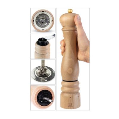 Peugeot Paris Natural Pilli Tuz Değirmeni, 34 cm - Peugeot