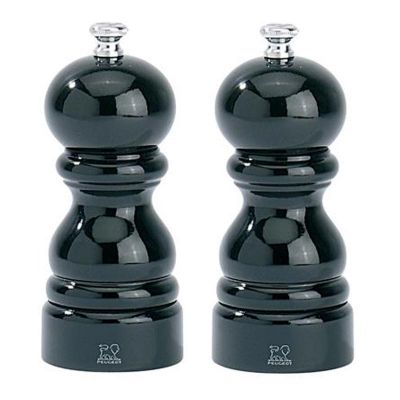 Peugeot Paris Tuz Karabiber Değirmen Seti, 12 cm, Siyah - 1