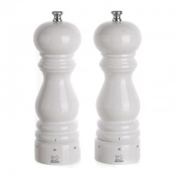 Peugeot Paris U-Select Coffret Salt + Pepper Mill, Set of 2, 18 cm, White - Peugeot