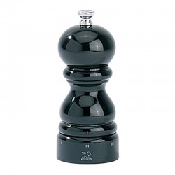 Peugeot Paris U-Select Salt Mill, 12 cm, Lacquered Black - Peugeot