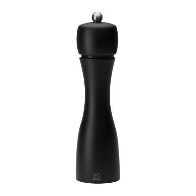 Peugeot Tahiti Karabiber Değirmeni, Ahşap, 20 cm, Mat Siyah - 1