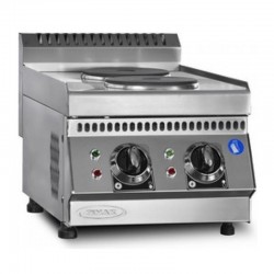 موقد 2 شعلة Pimak، 40x70x30 سم، كهربائي - Pimak