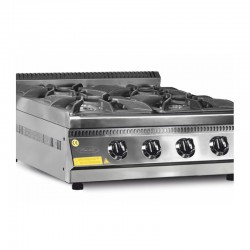 Pimak 4 Burner Cooker, 80x70x30 cm, Natural Gas - Pimak