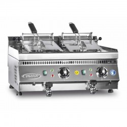 Pimak Deep Fryer, 12+12 L, Electric - Pimak