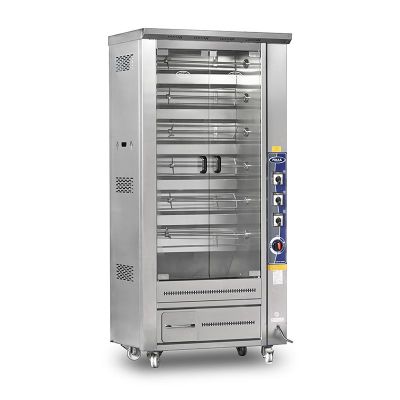 Pimak Dik Tip Piliç Çevirme Makinesi, 24 Piliç Kapasiteli, Doğalgazlı - 1