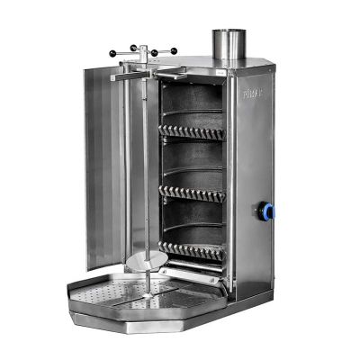 Pimak Döner Makinesi, 3 Gözlü, Kömürlü - 1