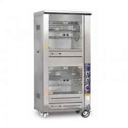 Pimak Drum Resting Chicken Turning Machine, 20 Chicken Capacity, Electric - Pimak