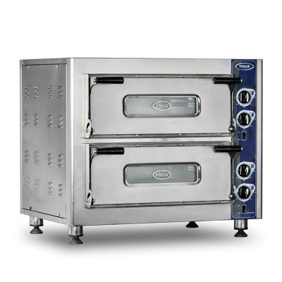 Pimak 6+6 Pizza Kapasiteli Çift Katlı Pizza Fırını, Elektrikli - 1