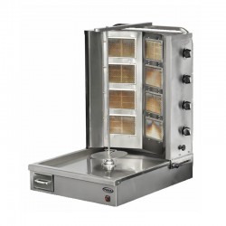 Pimak V Tipi Alttan Motorlu Döner Makinesi, 4+4 Radyanlı, LPG'li - Pimak