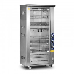 Pimak Vertical Type Chicken Turning Machine, 30 Chicken Capacity, Electric - Pimak