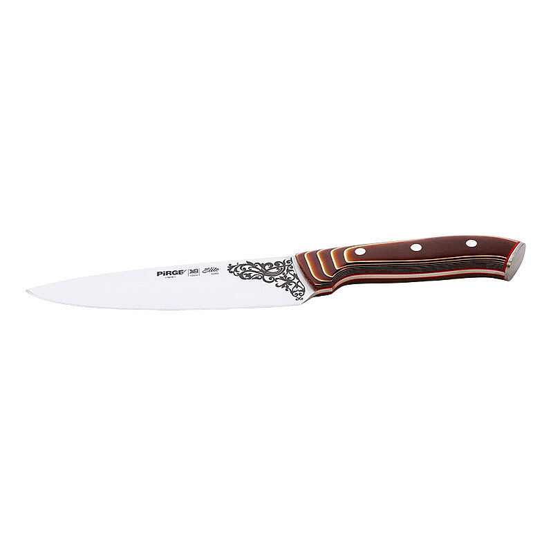 Pirge 32160 Elite Şef Bıçağı, 19 cm, Kahverengi - Pirge