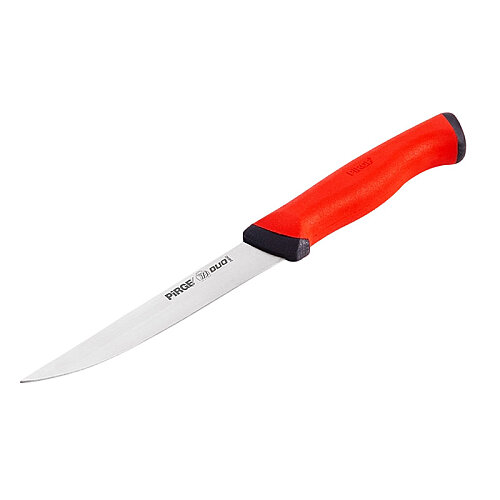 Pirge 34042 Sebze Kasap Bıçağı, 12 cm, Kırmızı - Pirge (1)