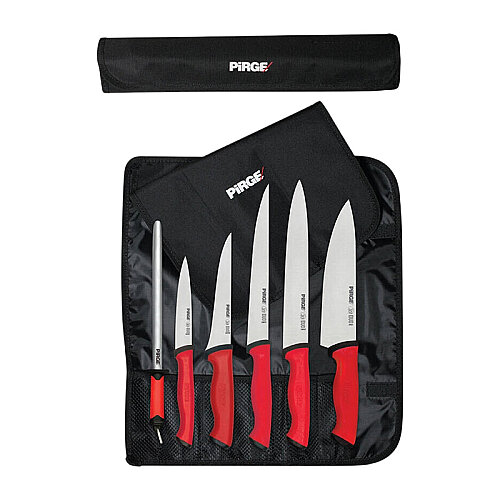 Pirge 35197 Duo Çantalı 6'lı Bıçak Seti - 1
